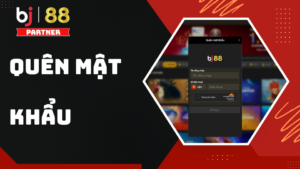 Cách xử lý khi quên mật khẩu truy cập BJ88