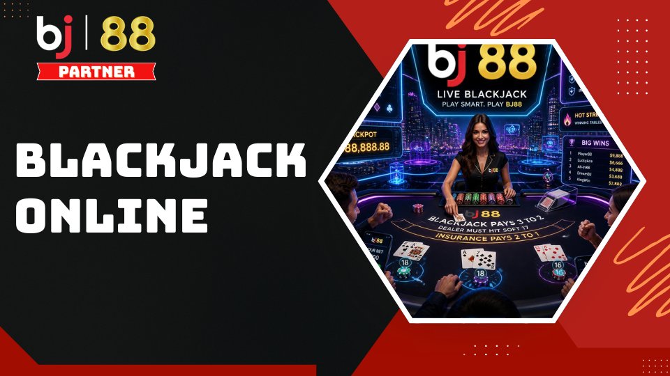 Blackjack BJ88 - Tổng quan về luật chơi và mẹo cược 1 Blackjack Online BJ88 - Tổng quan về luật chơi và mẹo cược hiệu quả