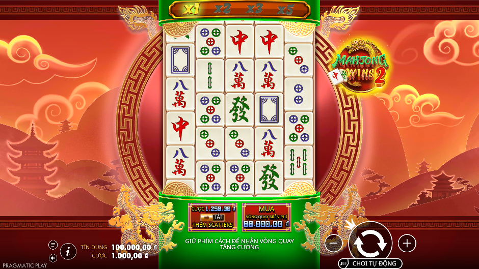 Đường Mạt Chược 2 (Pragmatic Play) - Bắt đầu săn thưởng Jackpot tại BJ88 2 Đường Mạt Chược 2 - Game nổ hũ được yêu thích tại BJ88