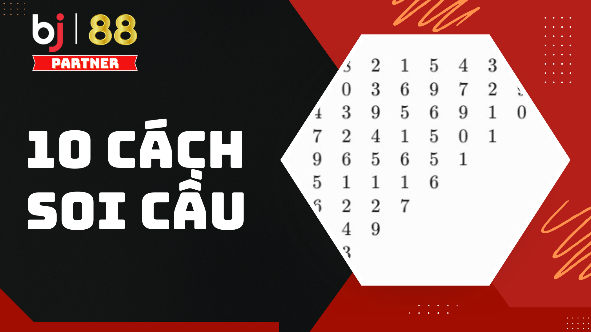Top 10 cách soi cầu lô miền Bắc khung 2 - 3 ngày tại BJ88 1 Top 10 cách soi cầu lô miền Bắc tại BJ88